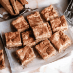 Homemade Snickerdoodle Cheesecake Bars