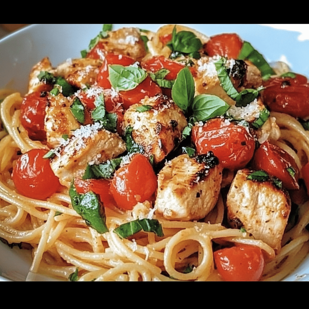 Bruschetta Chicken Pasta