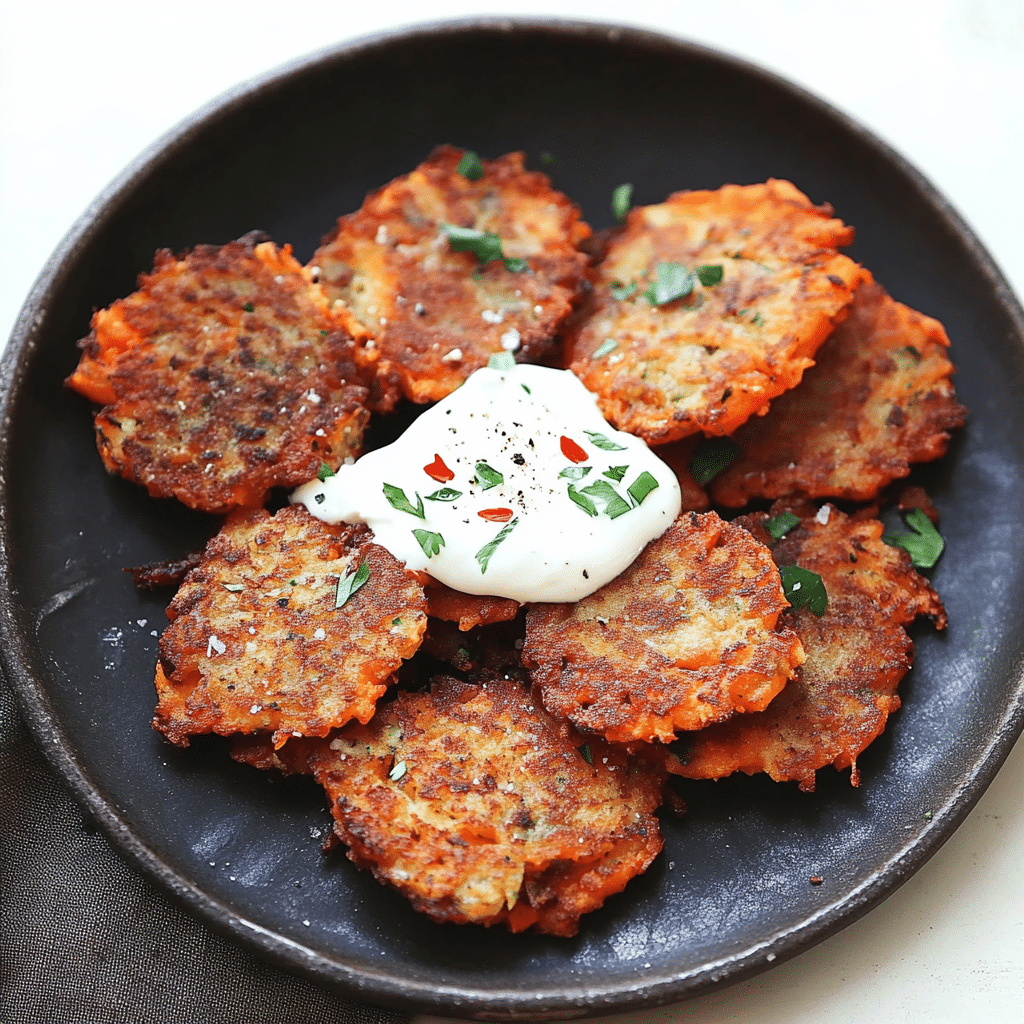 Potato Sweet Potato Latkes – Fritters