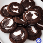 Melted Peppermint Patty Cookies