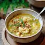 Roasted Cauliflower Soup