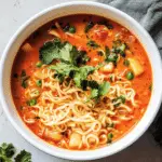 Thai Red Curry Noodle Soup