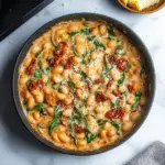 Creamy One Pot Sundried Tomato White Beans