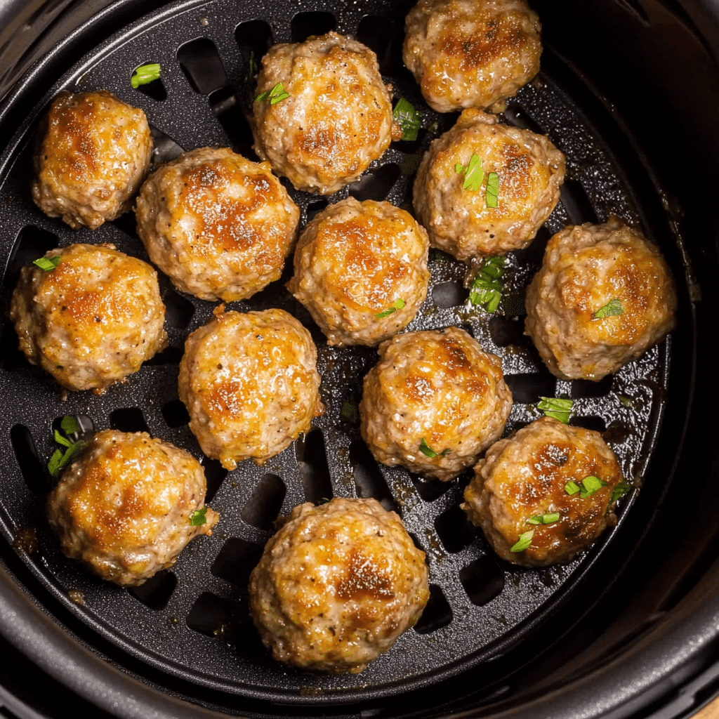 Air Fryer Meatballs