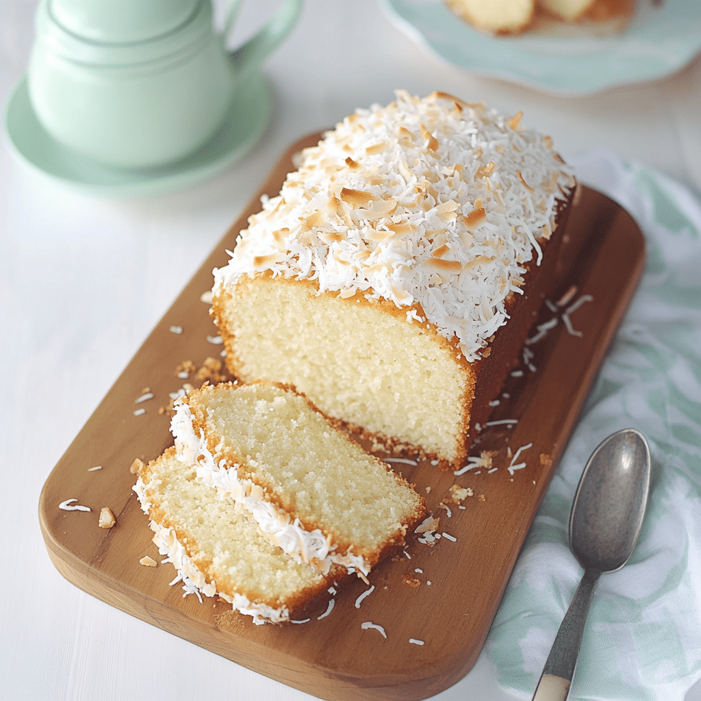 Coconut Pound Cake