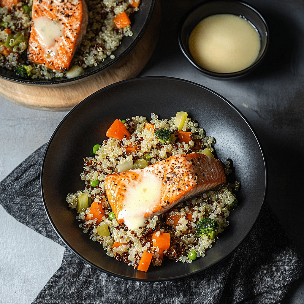 Best Baked Salmon and Quinoa Dish