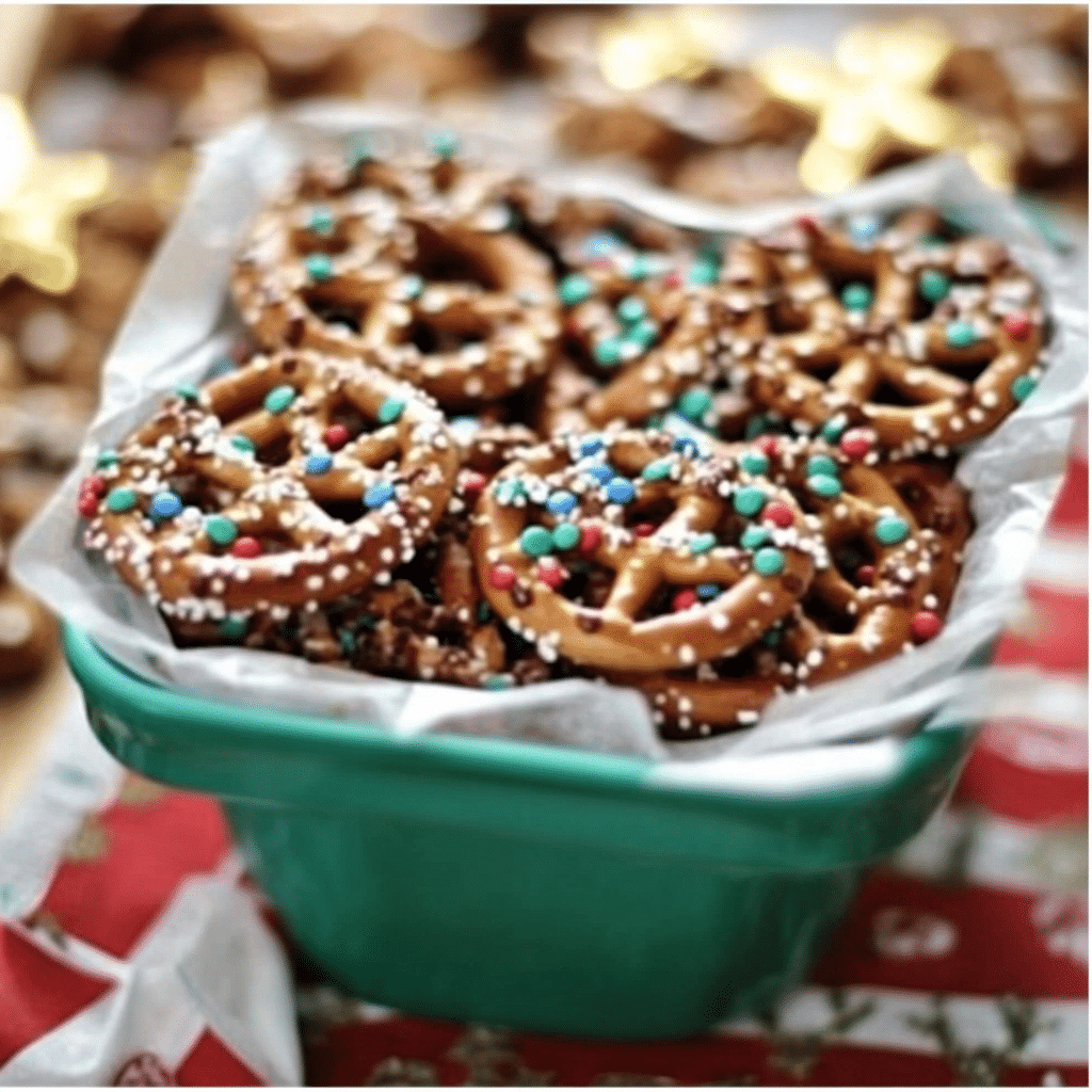 Christmas ROLO Pretzels