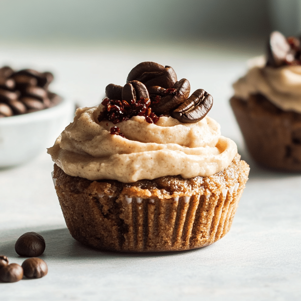 Raw Vegan Coffee Cupcakes