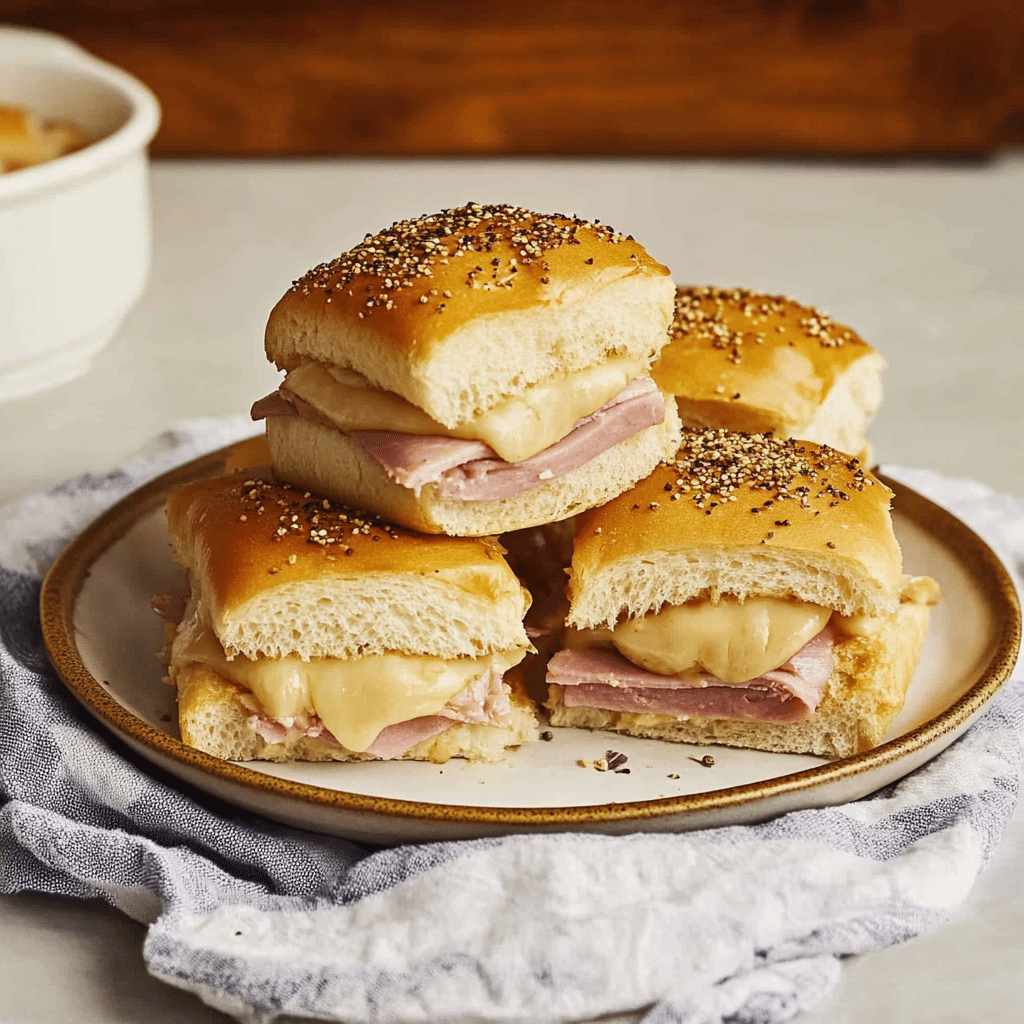 Ham and Cheese Sliders