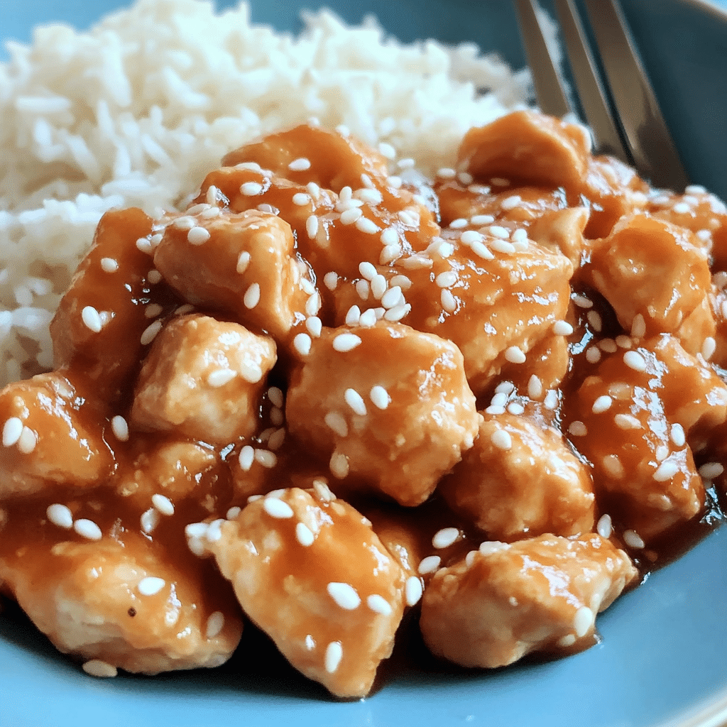 Easy Slow Cooker Orange Chicken