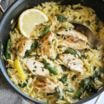 One Pot Lemon Chicken Orzo