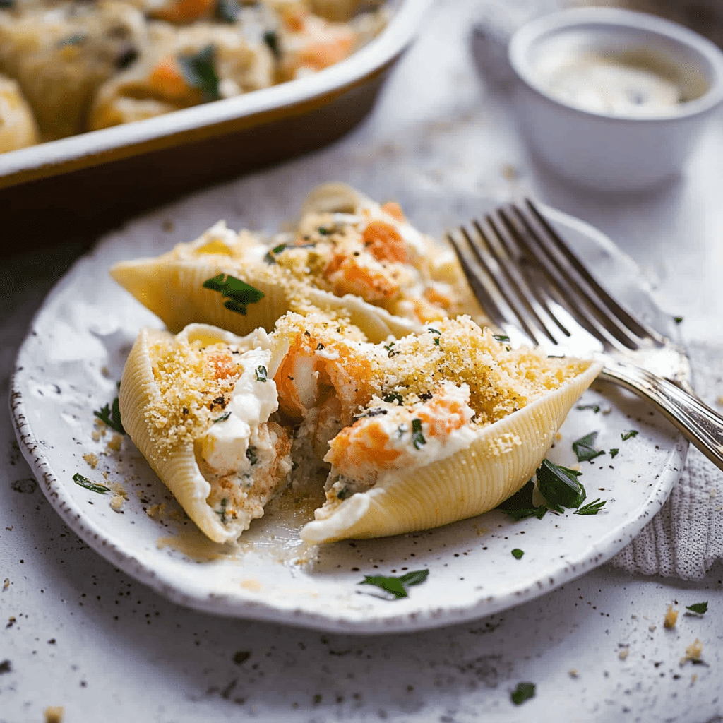 Seafood Stuffed Shells