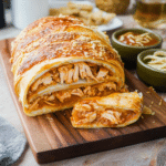 BBQ Chicken Stromboli