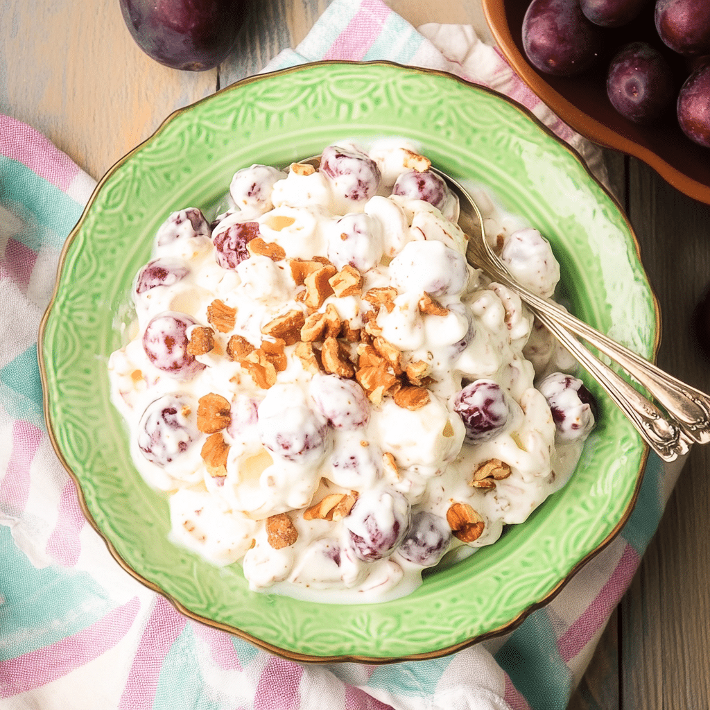 Creamy Grape Salad