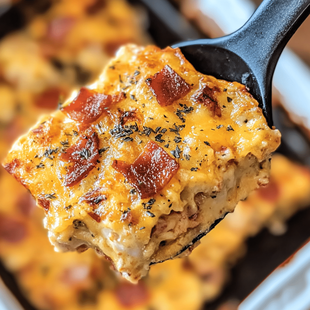 Low-Carb Crack Chicken Casserole