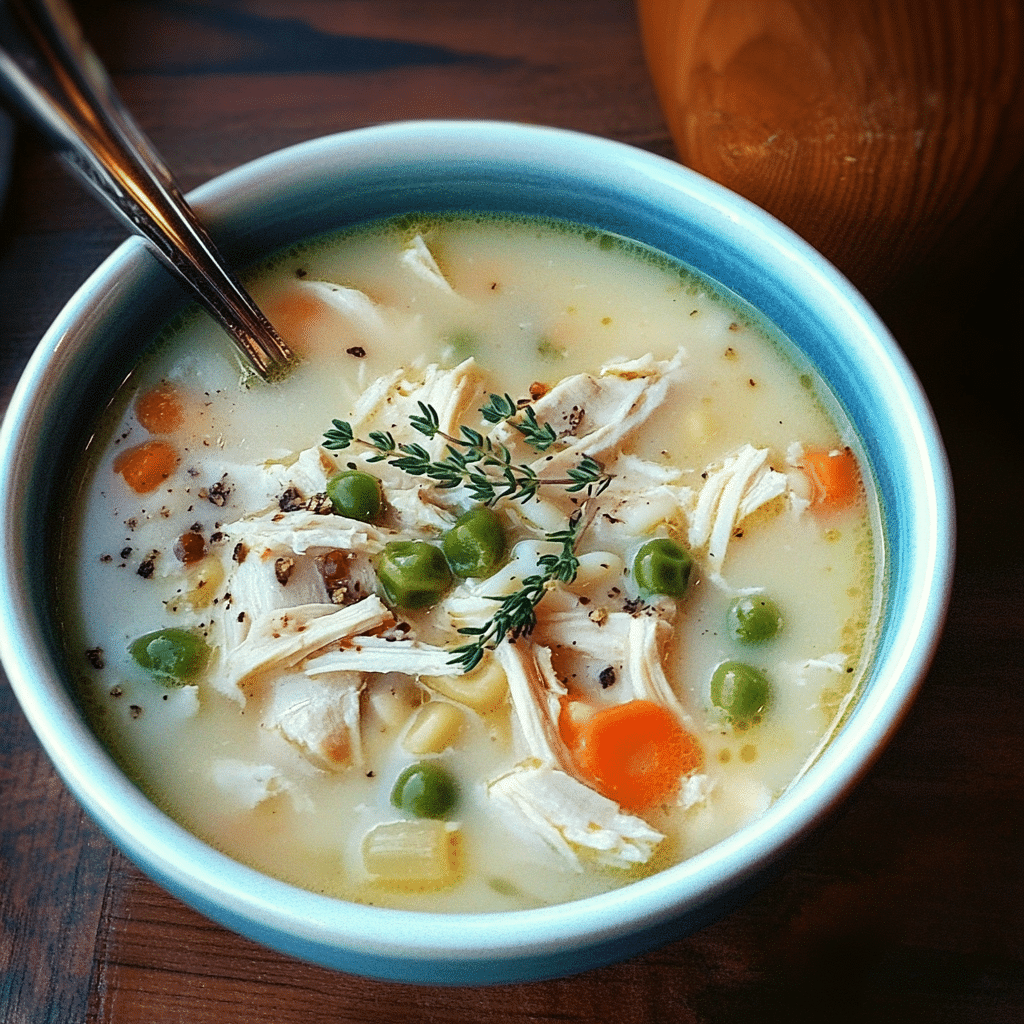 Roasted Chicken Noodle Soup