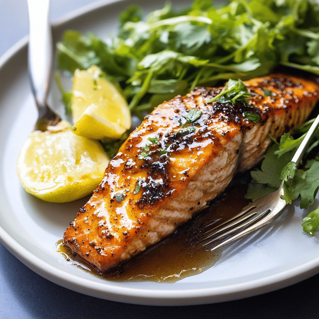 Air Fryer Honey Mustard Salmon
