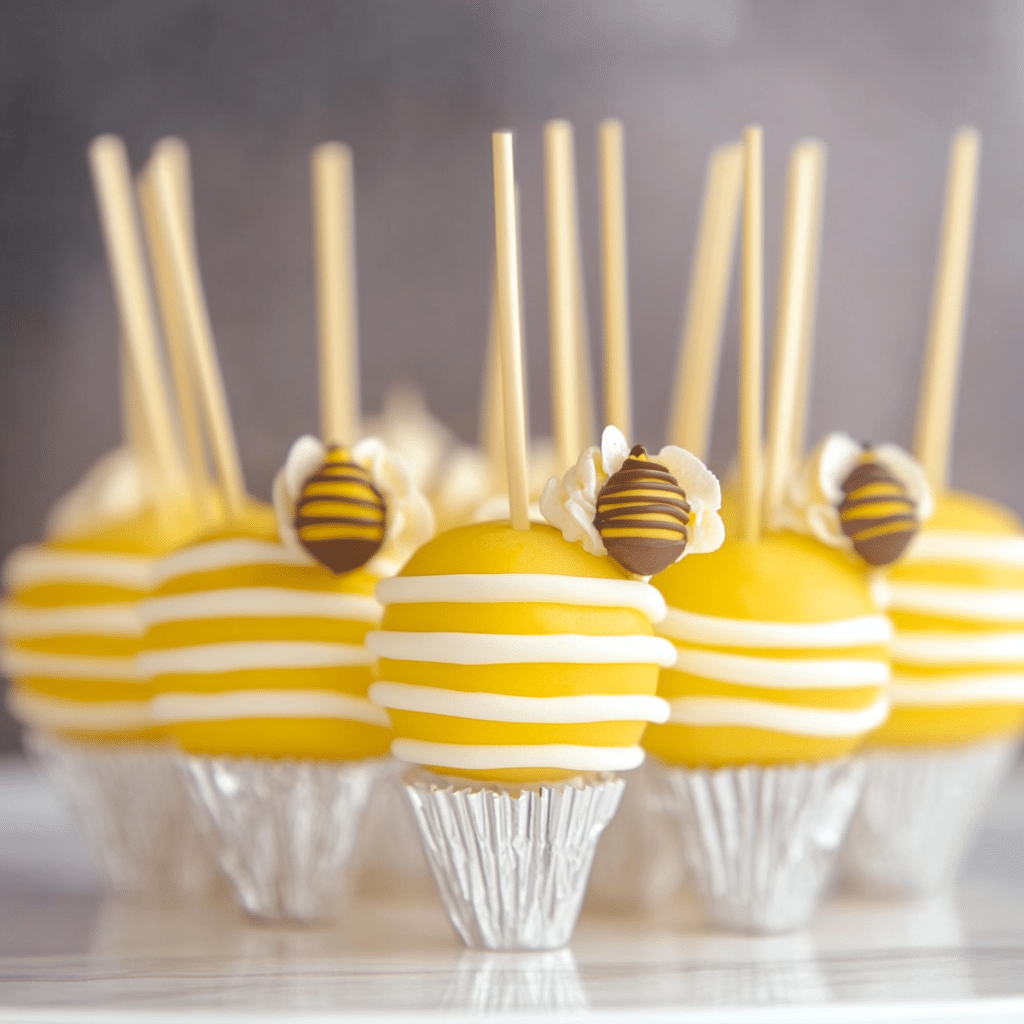 Bee Cake Pops