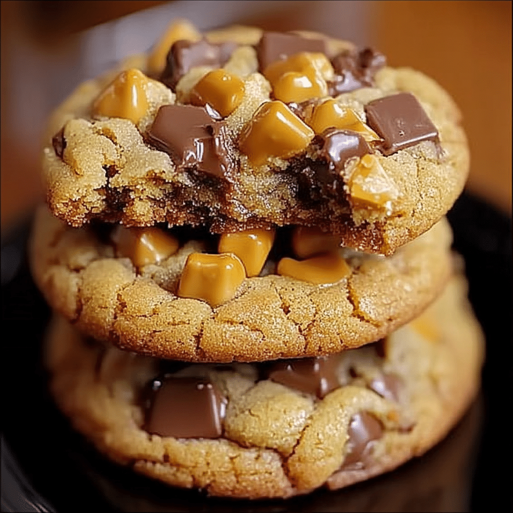 Butterfinger Caramel Crunch Cookies