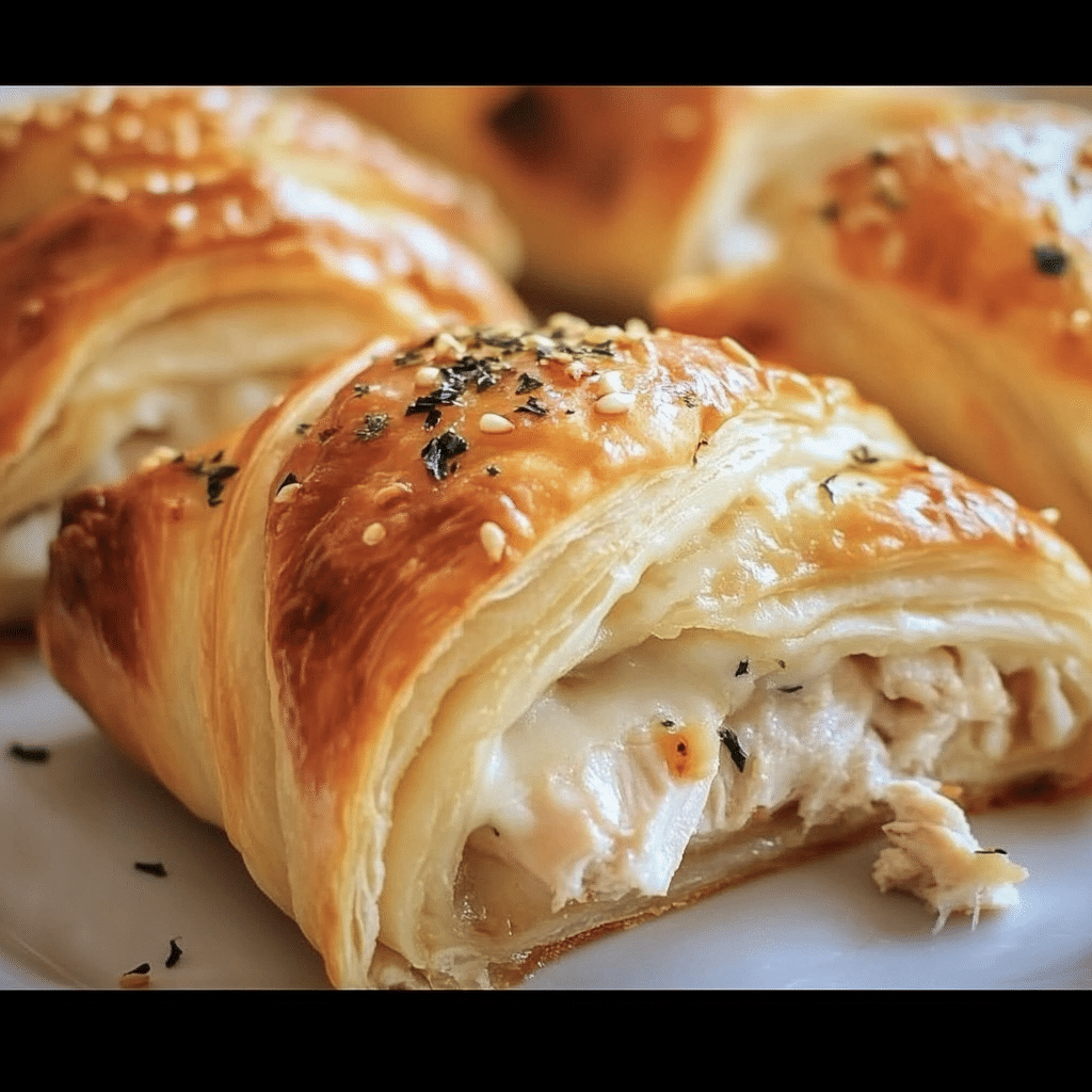 Chicken Stuffed Crescent Rolls Recipe