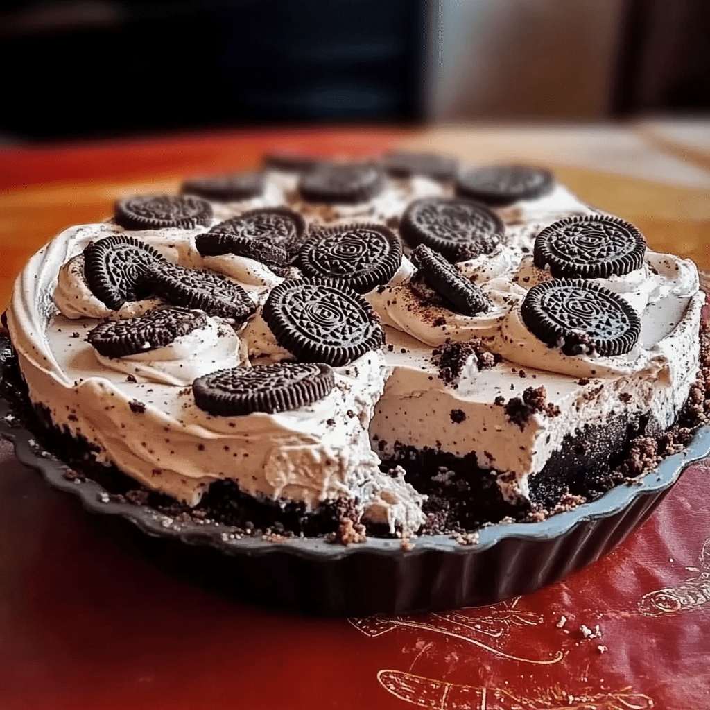 No-Bake Oreo Mud Pie