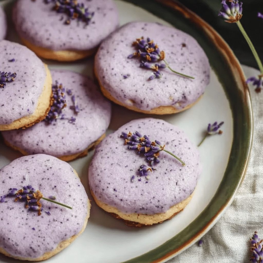 Lavender Earl Grey Cookies