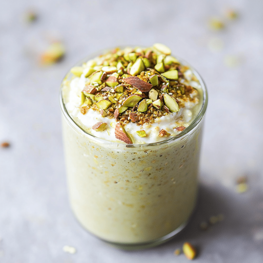 Pistachio Overnight Oats