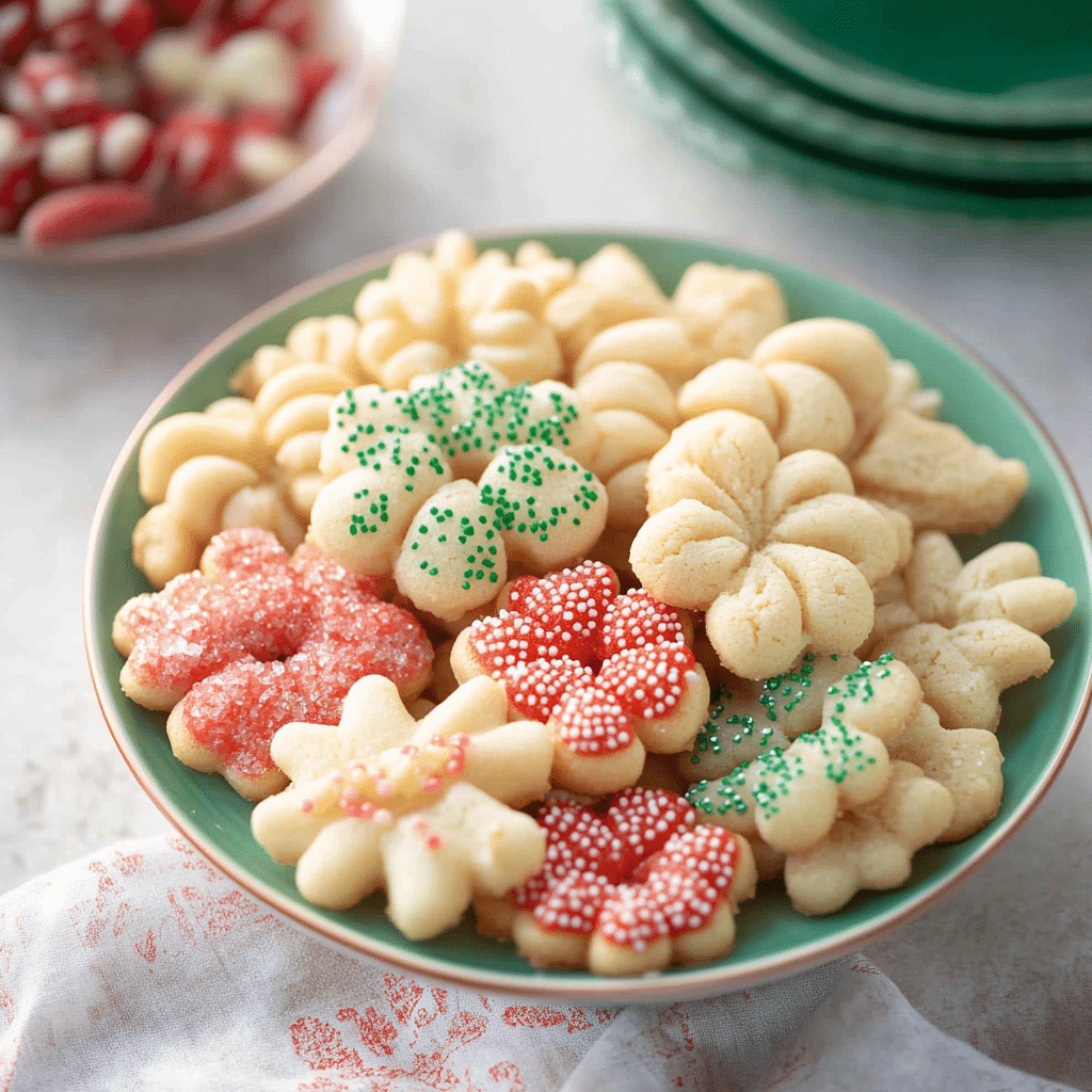 Old Fashioned Spritz Cookies