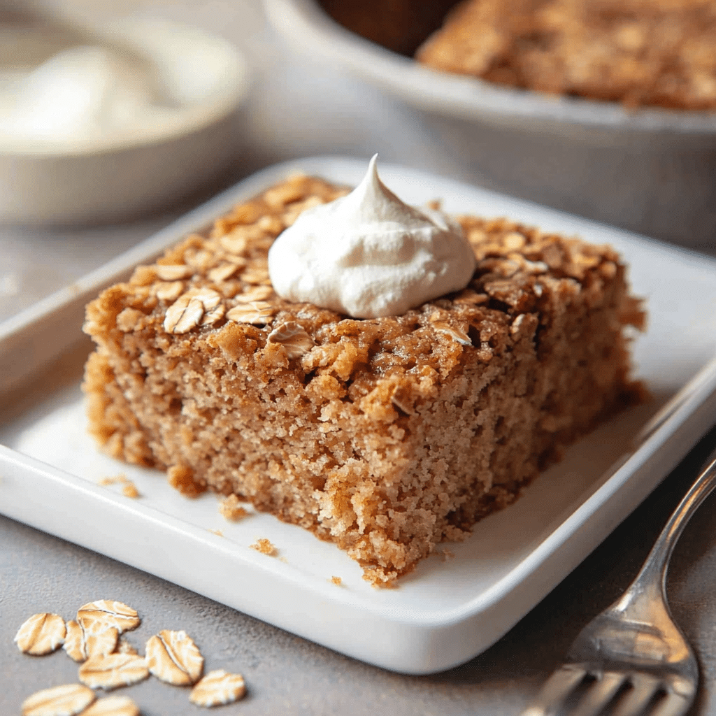 Old Fashioned Oatmeal Cake