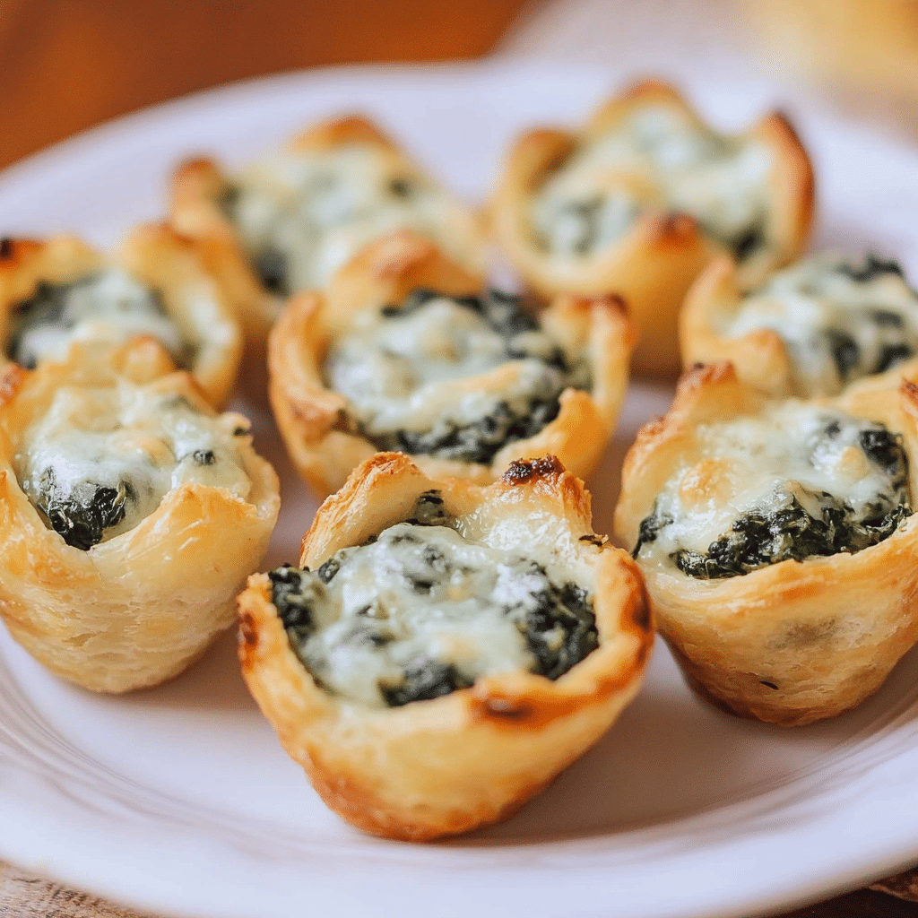 Spinach Dip Bites