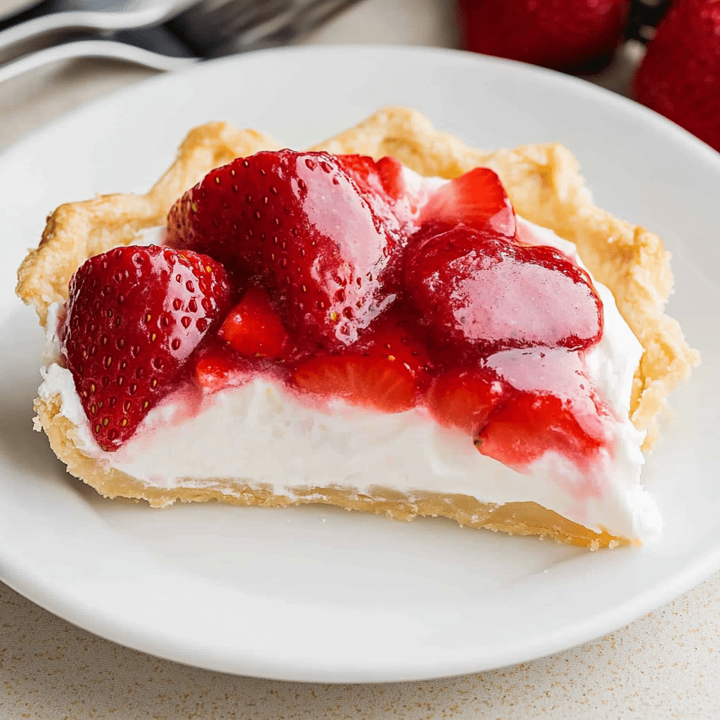 Strawberry Cream Pie