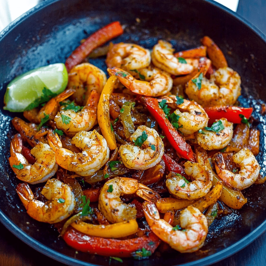 Shrimp Fajitas Recipe