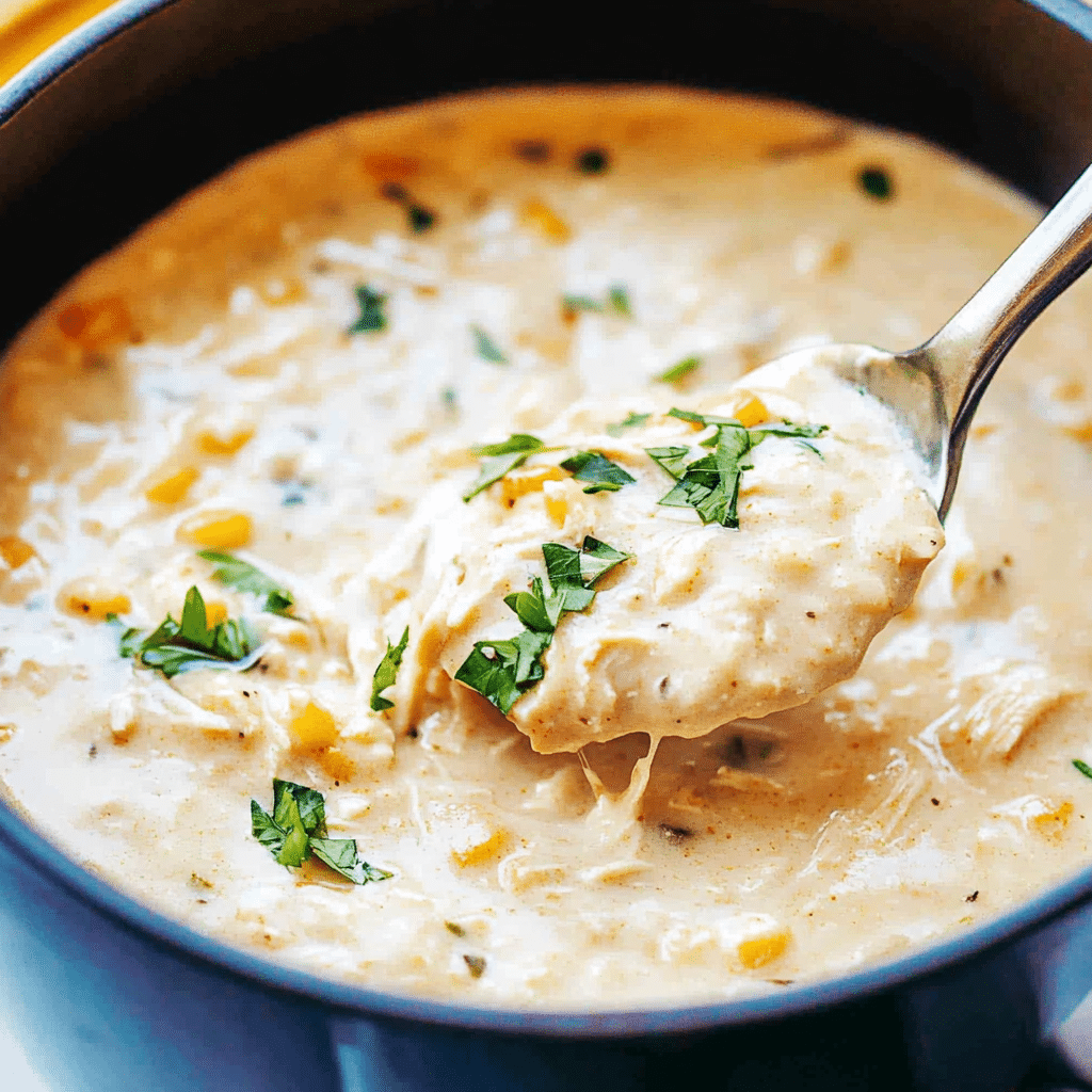 Keto White Chicken Chili Recipe
