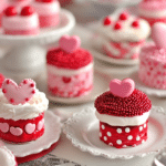 Easy Valentine’s Day Mini Cakes