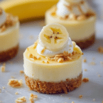 Irresistible Mini Banana Pudding Cheesecakes