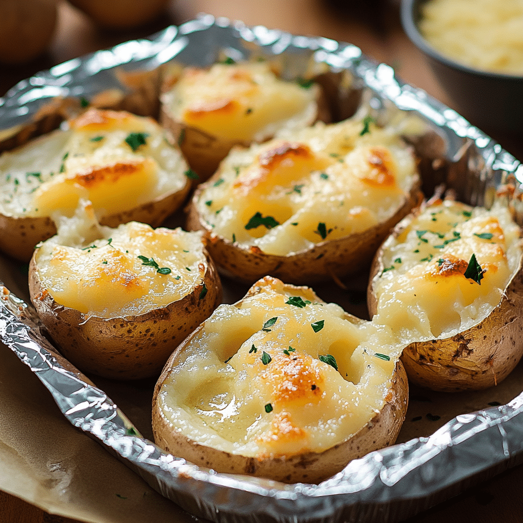 Parmesan Baked Potatoes