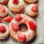 Strawberry Vanilla Bean Cronut