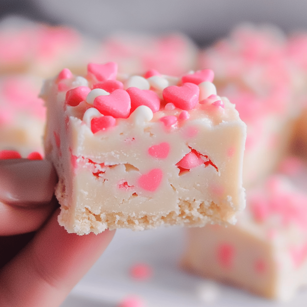 Valentine’s Day Sugar Cookie Fudge Recipe
