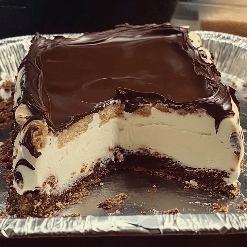 No-Bake Chocolate Eclair Cake