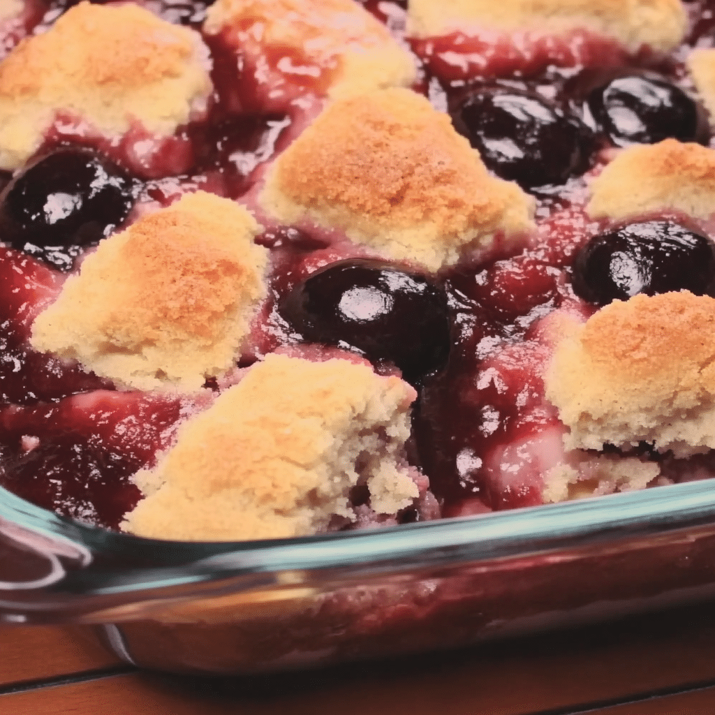3-Ingredient Irresistible Cake Mix Cobbler