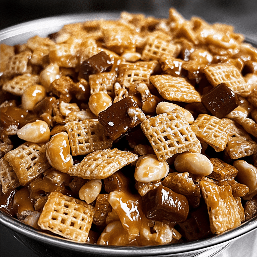 Sweet & Salty Toffee Chex Mix