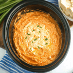 Crockpot Buffalo Chicken Dip