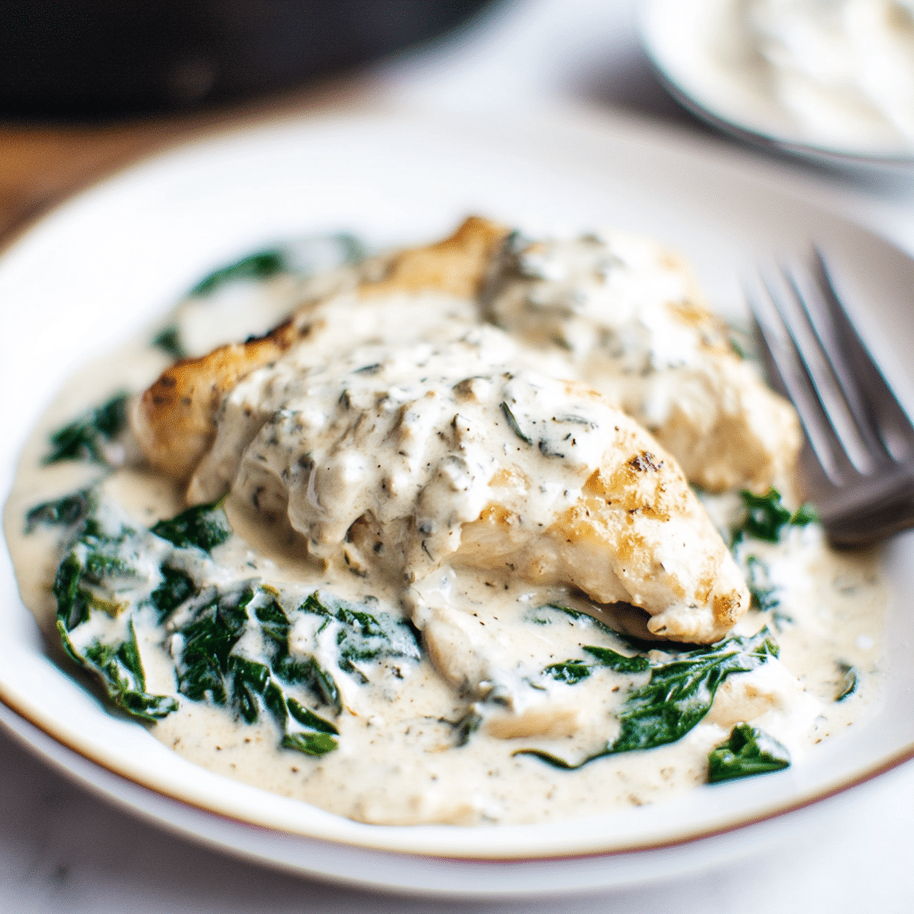 Creamy Chicken Florentine