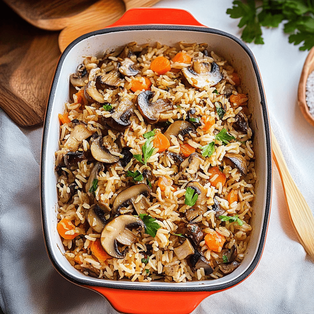 Mushroom Rice