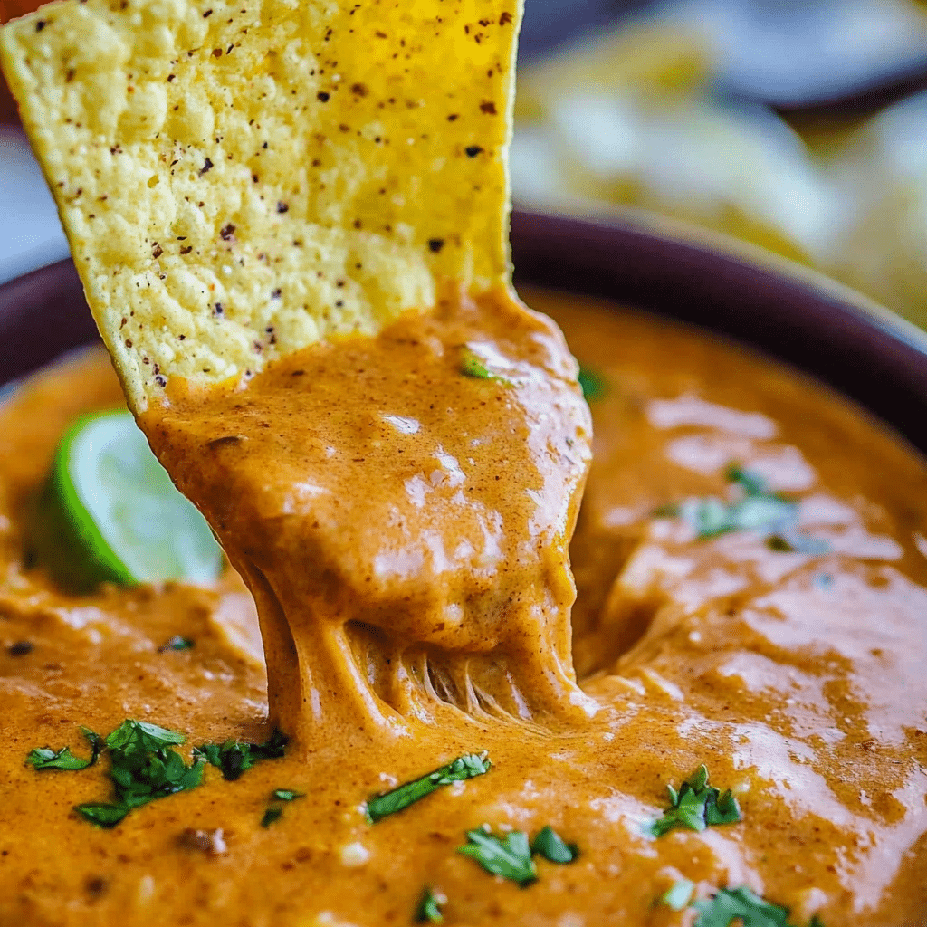Copycat Chili’s Queso Dip