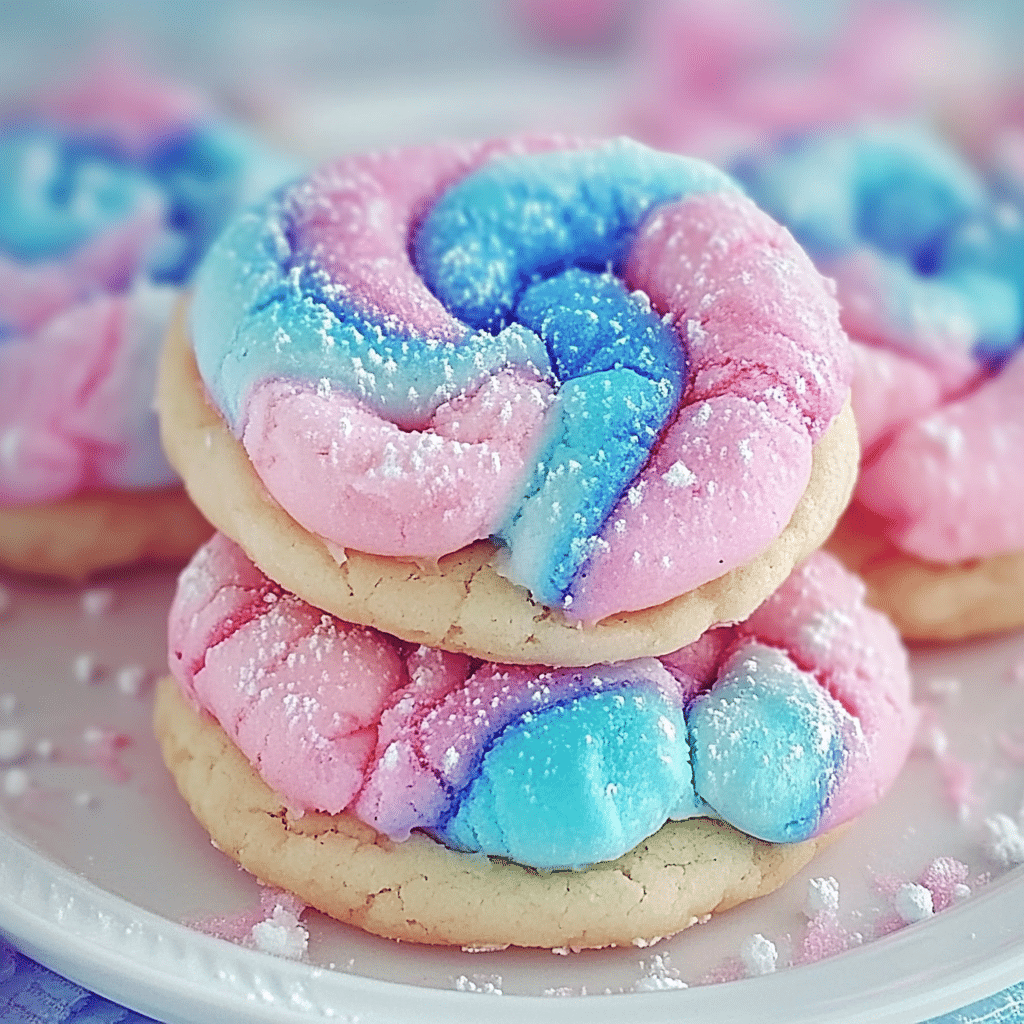 Cotton Candy Cookies Recipe