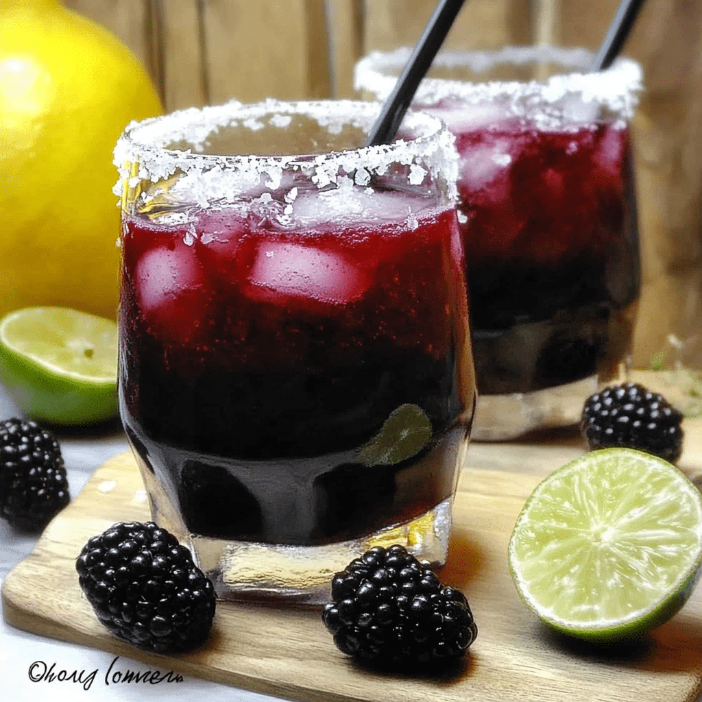 Blackberry Margarita Smash