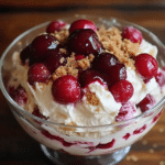 Delectable Cherry Cheesecake Fluff