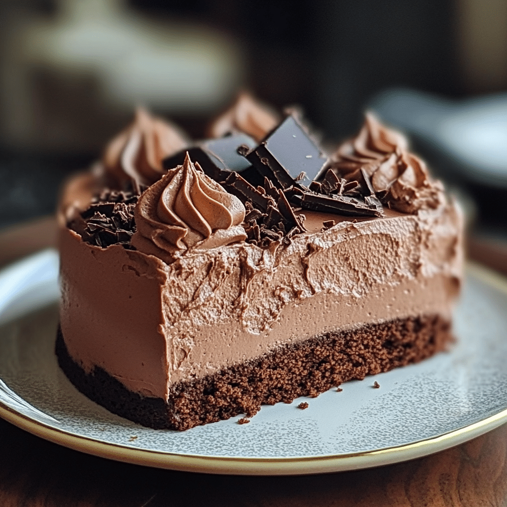 Chocolate Mousse Cake