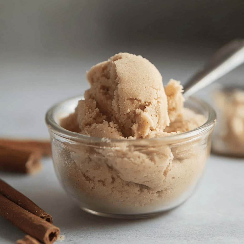 No-Bake Edible Snickerdoodle Cookie Dough